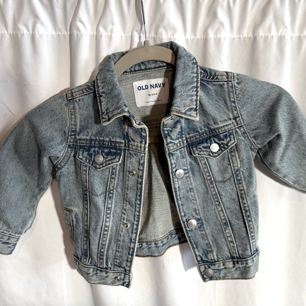 Jean jacket for baby